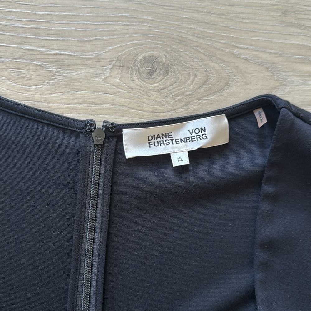 Diane Von Furstenberg Black Maxi Dress - Picture 5 of 6